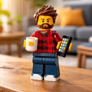 LEGO figūrėlė - pakabukas